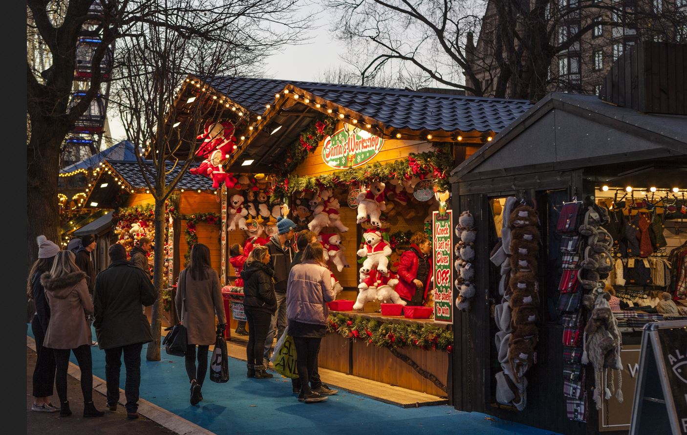 Fahrt zum Weihnachtsmarkt