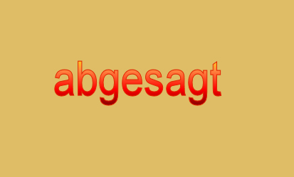 Abgesagt